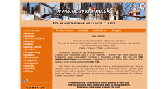 Desktop Screenshot of ecavkrajne.sk